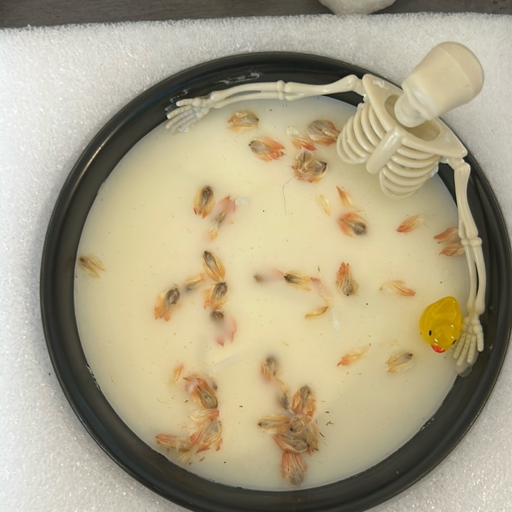 Homsolver Halloween Skeleton Candles,